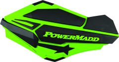 Powermadd Sentinal Handguards (green/black)  Green/Black