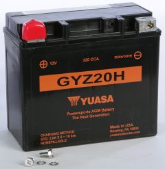 Yuasa Battery Gyz20h Sealed Factory Activated  Acid Concrete