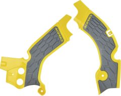 Acerbis X-grip Frame Guard Grey/yellow  Grey/Yellow
