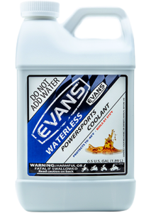 Evans Waterless Powersports Engine Coolant  Acid Concrete