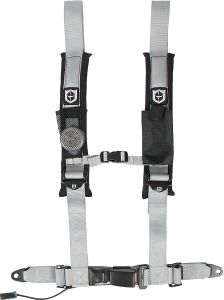 Pro Armor 4-point 2-inch Auto-buckle Harness  Silver