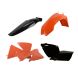 Polisport Plastic Body Kit Ktm Orange/black  Orange