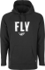 Fly Racing Fly Weekender Pullover Hoodie Black/white Lg Large Black/White