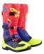 Alpinestars Tech 3 Boots Bright Red/blue/fluo Yel Sz 9