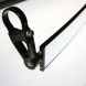 Axia 17" Wide Panoramic Rearview Mirror 2.5" Arms  Black