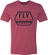 Fly Racing Fly Track Tee Red Xl X-Large Red