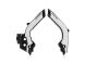 Acerbis X-grip Frame Guards Black/white  Black/White