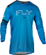 Fly Racing Youth Rayce Bicycle Jersey Blue Ym Medium Blue