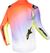 Alpinestars Youth Racer Lucent Jersey White/neon Red/yellow Fluo Lg Youth Large White/Neon Red/Fluorescent Yellow