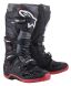 Alpinestars Tech 7 Boots Black/cool Grey/red Sz 07 US 07 Black/Cool Grey/Red