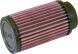 K&n Universal Clamp-on Air Filter - Round Straight  Acid Concrete