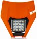 Acerbis Front Vsl Headlight 4320 Lumen Orange Ktm  Orange