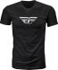 Fly Racing Fly F-wing Tee Black Xl X-Large Black